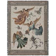 Trio of Angels Tapestry Afghans
