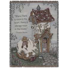 The More the Merrier Tapestry Throw