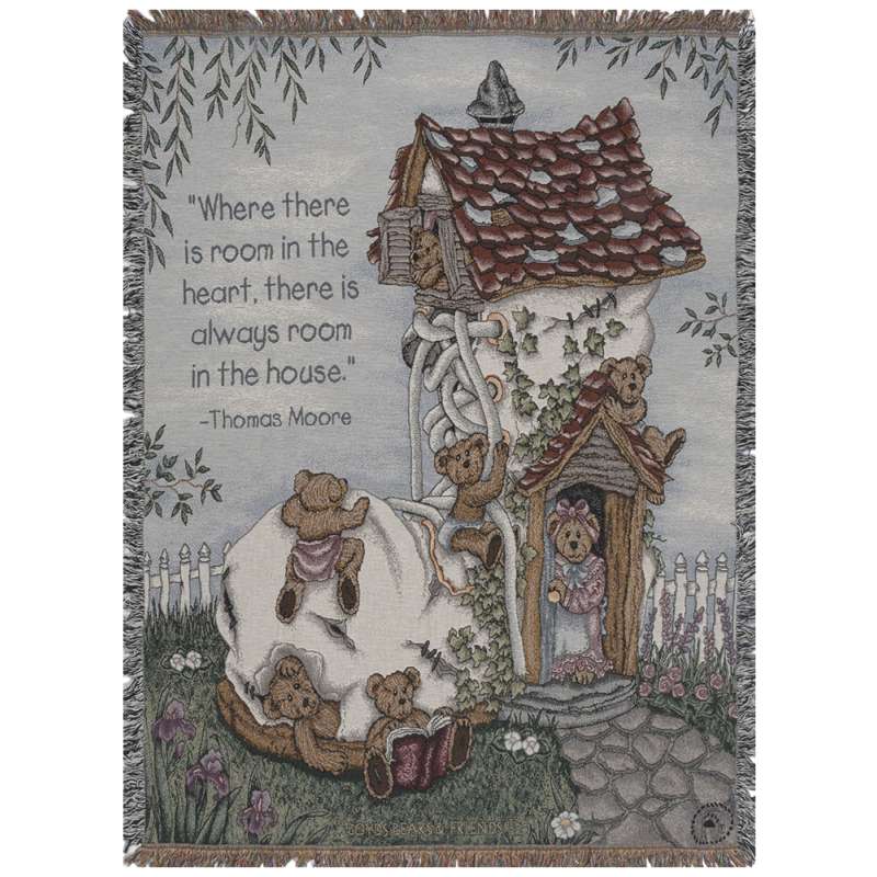 The More the Merrier Tapestry Throw