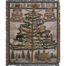 The Outdoorsman Tapestry Throw
