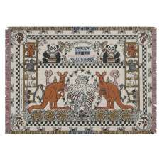 And They Came Two By Two Tapestry Throw
