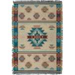 Southwest Turquoise II Decorative Afghan Throws