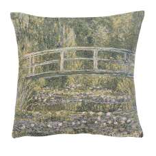 Monet's Bridge at Giverny III European Cushion Cover