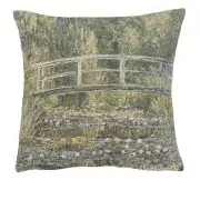 Monet's Bridge at Giverny III Belgian Cushion Cover