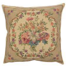Bouquet Floral Beige European Cushion Cover