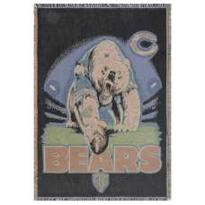 Chicago Bears Tapestry Afghans