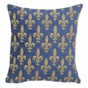 Fleur de Lys Reduit Belgian Cushion Cover