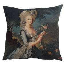 Marie Antoinette In Blue II European Cushion Cover
