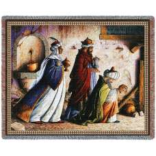 Three Kings Tapestry Blanket Tapestry Throw
