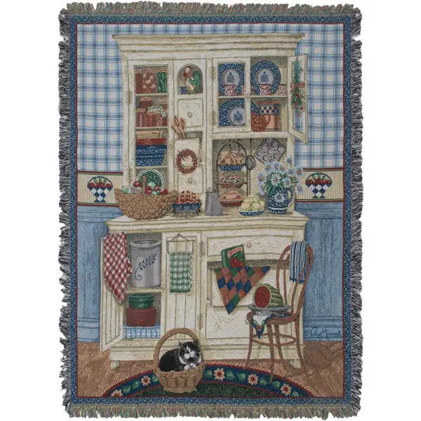 Country Kitchen Afghan Throw