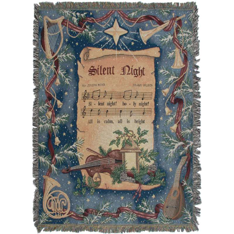 Silent Night Tapestry Afghans