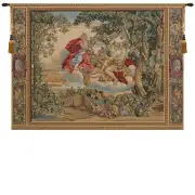Bacco Italian Tapestry - 33 in. x 26 in. Cotton/Polyester/Viscose by Charles le Brun.