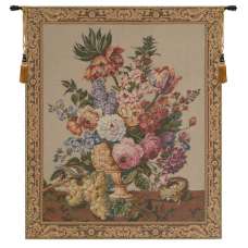 Brussels Bouquet Creme European Tapestry