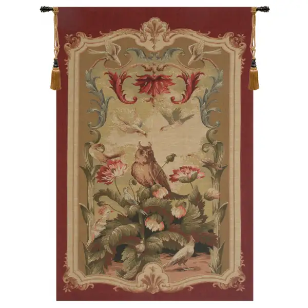 Owl's Paradise Belgian Wall Tapestry