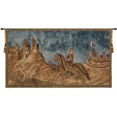 Guido Riccio da Fogliano Italian Wall Hanging Tapestry