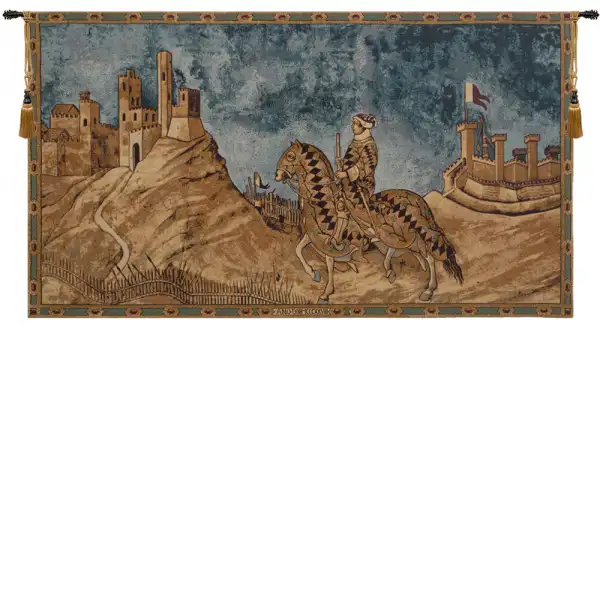 Guido Riccio da Fogliano Italian Wall Tapestry