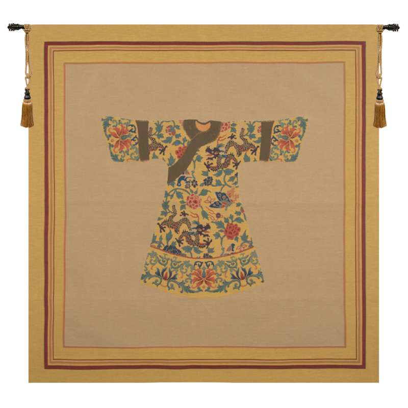 Blond Kimono European Tapestry Wall Hanging