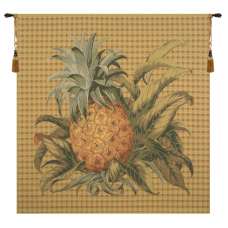 Tropical Pineapple Square European Tapestry