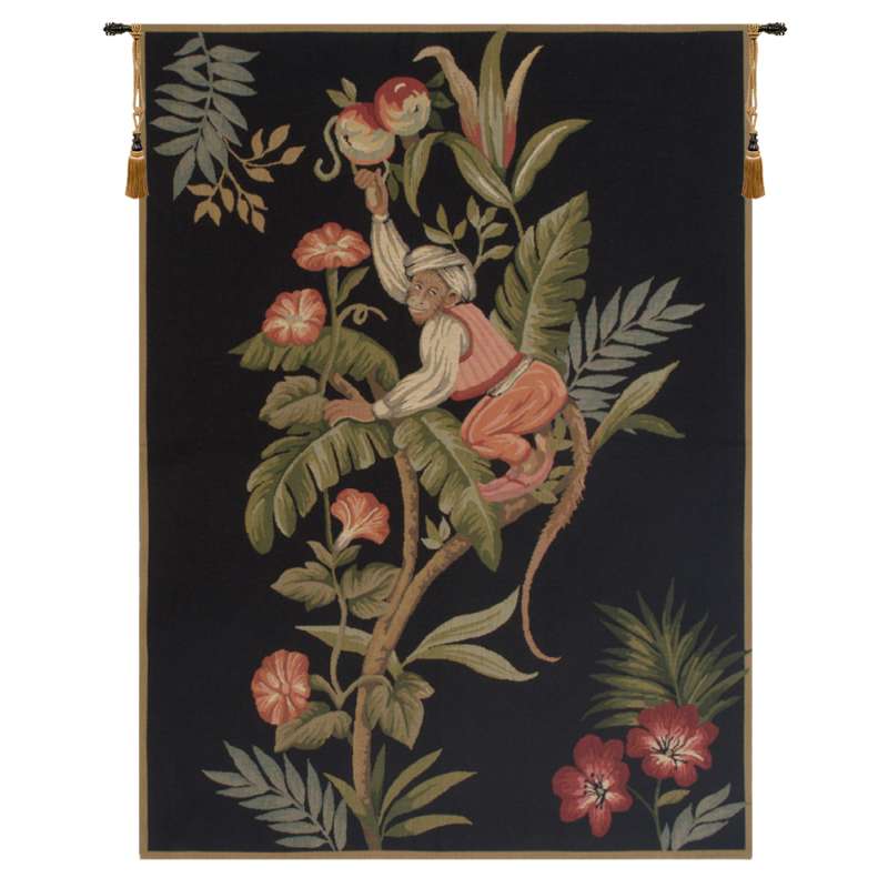 Monkey's Paradise European Tapestry Wall Hanging