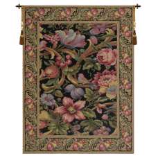 Eve's Floral Paradise Vertical European Tapestry