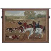 Fox Hunt Fiasco Tapestry Wall Hanging