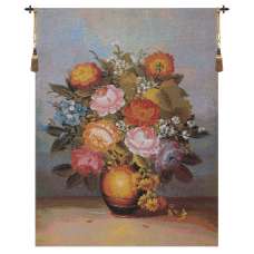 Bouquet Diana Belgian Tapestry Wall Hanging