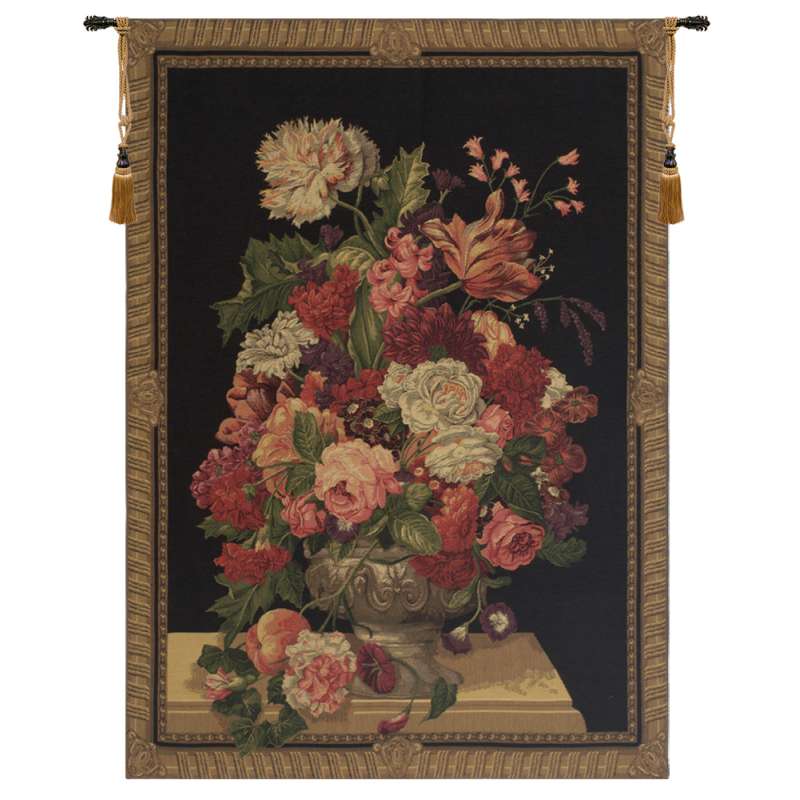 April's Purple Progeny European Tapestry Wall Hanging