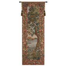 Verdure Castle Landscape Left European Tapestry