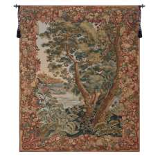 View of The Verdure Castle  Tapestry Wall Hanging