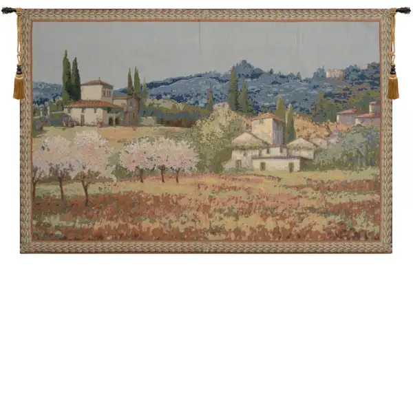 View from the Hill Belgian Wall Tapestry