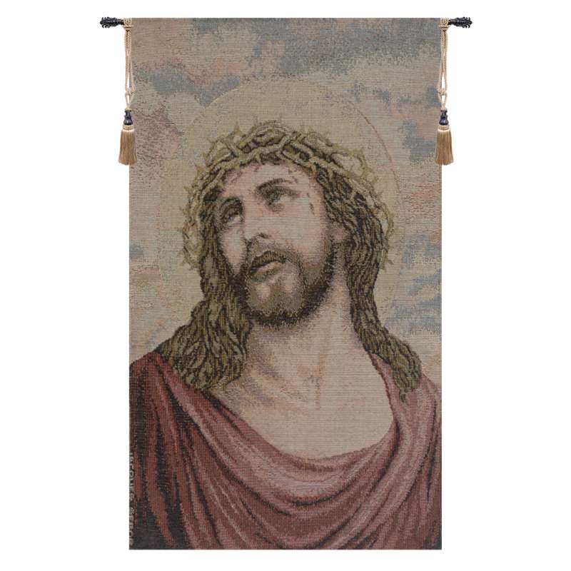 Christ Thorn's on Head European Tapestries