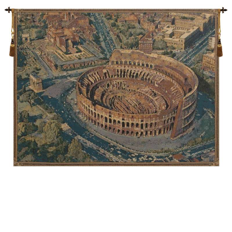 The Coliseum Rome Italian Tapestry