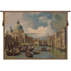 Saint Mary of Health and the Grand Canal Horizontal Italian Tapestry Wall Hanging