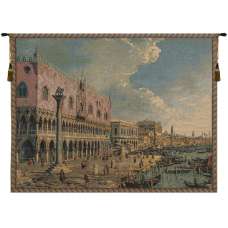 Riva Degli Schiavoni Italian Tapestry Wall Hanging
