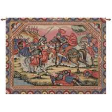 Ronald's Battle Italian Wall Hanging Tapestry