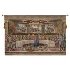 Last Supper by Rosselli Italian Wall Hanging Tapestry