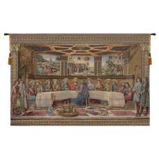 Last Supper by Rosselli Italian Tapestry Wall Hanging