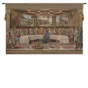 Last Supper by Rosselli Italian Wall Tapestry