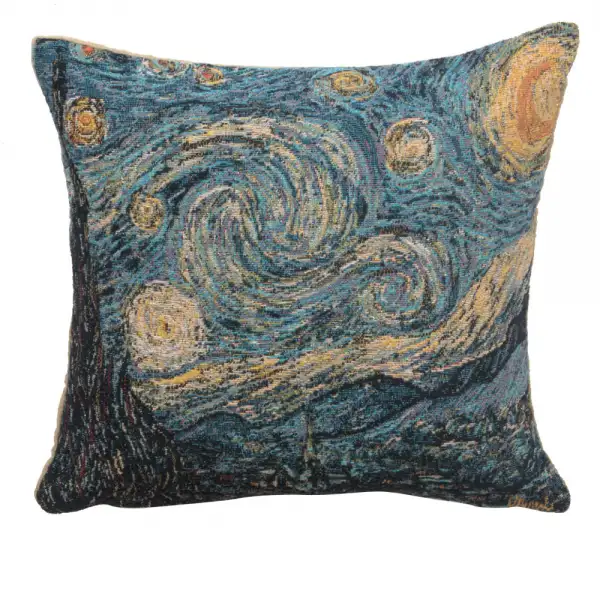 Van Gogh's Starry Night Small Belgian Cushion Cover