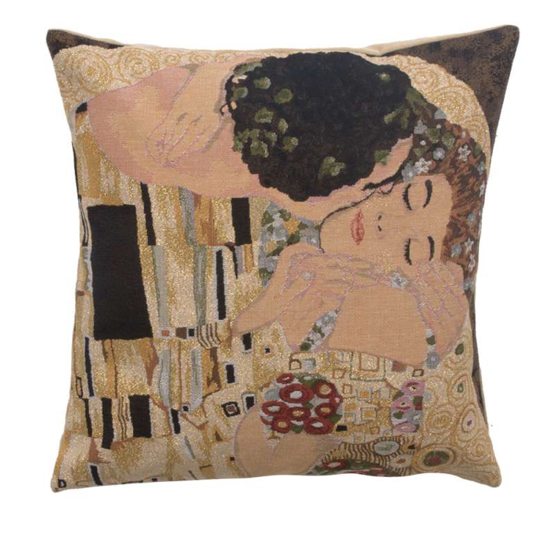 Klimt's Le Baiser European Cushion Covers