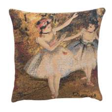 Degas Deux Dansiuses Small European Cushion Cover