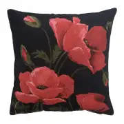 Poppies Large Belgian Cushion Cover