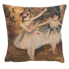 Degas Deux Dansiuses Large European Cushion Cover