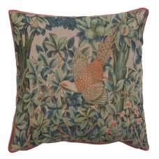 A Pheasant In A Forest Large Decorative Tapestry Pillow