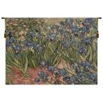 Iris Small by Van Gogh Italian Wall Hanging Tapestry