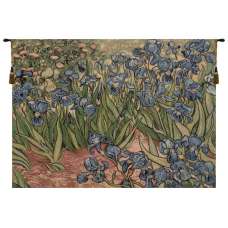 Iris Small by Van Gogh Italian Tapestry Wall Hanging