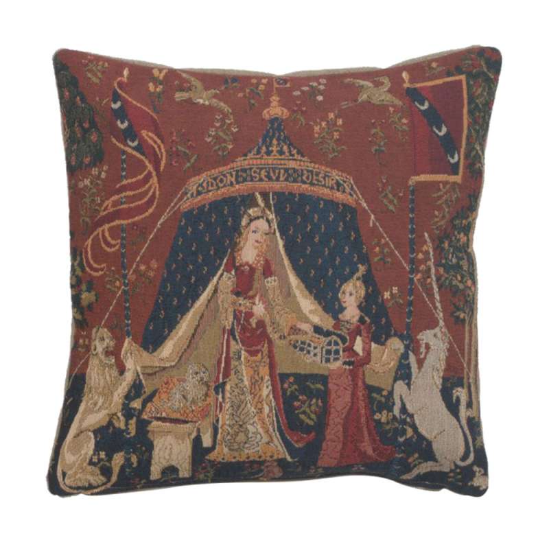 A Mon Seul Desir Dark European Cushion Cover