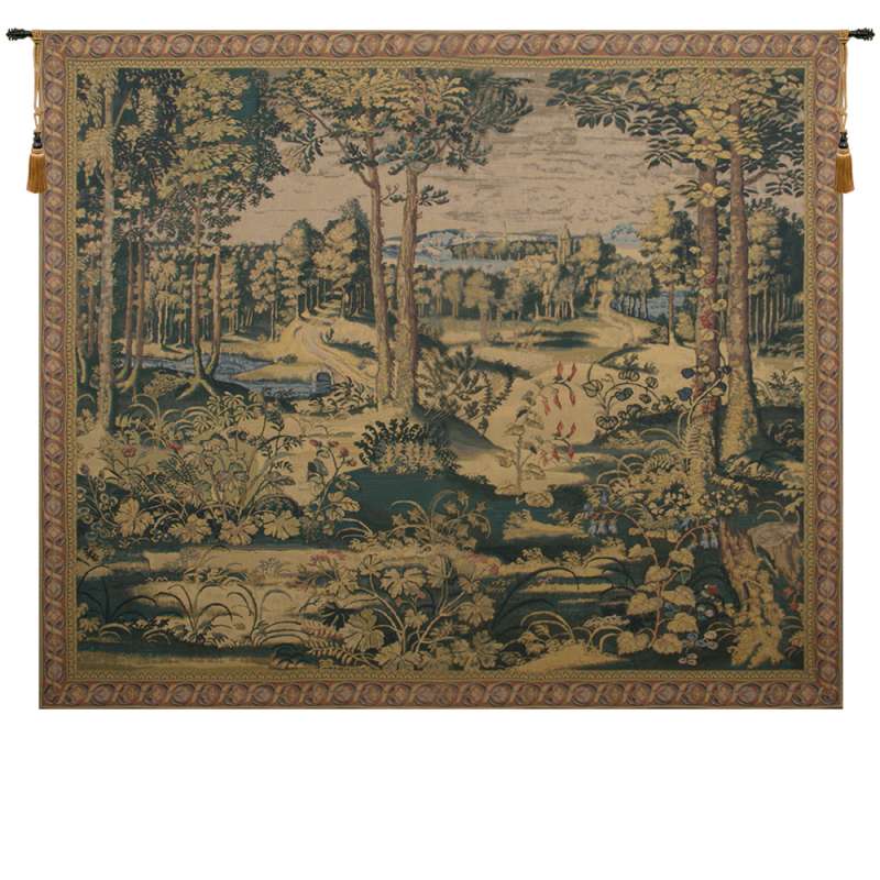 Sylvan Forest Belgian Tapestry Wall Hanging