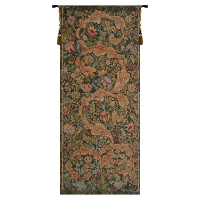 Acanthe Green Large French Tapestry