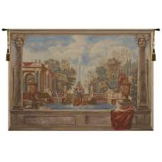 Lavish Fountain European Tapestry